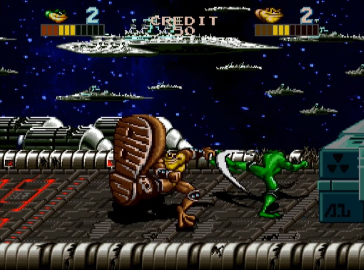 Battletoads - геймплей игры Arcade